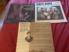 Lot of 3 SEALED 20th Century Classical Chamber Music LPs (Bloch, Debussy)