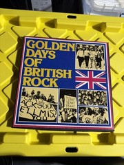 Golden Days of British Rock LP Vinyl Record Rock 12″ 33 RPM 1960s~missing 1 Out4
