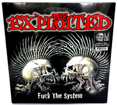 The Exploited– “F*** The System” 2024 RE-LTD 2xLP -Nuclear Blast- CLEAR/RED -NEW