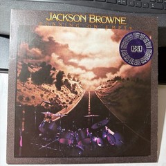 RARE LP VINYL RECORD: Jackson Browne WHITE LABEL PROMO Running on Empty FBHK