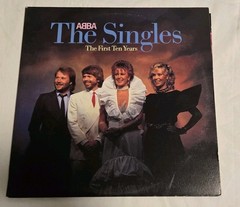 ABBA the Singles the First Ten Years 2LP Vinyl Record Set