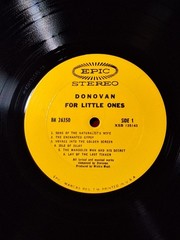DONOVAN For Little Ones 1967 Vinyl LP BN26350 Psych Rock Epic PLAYS GREAT
