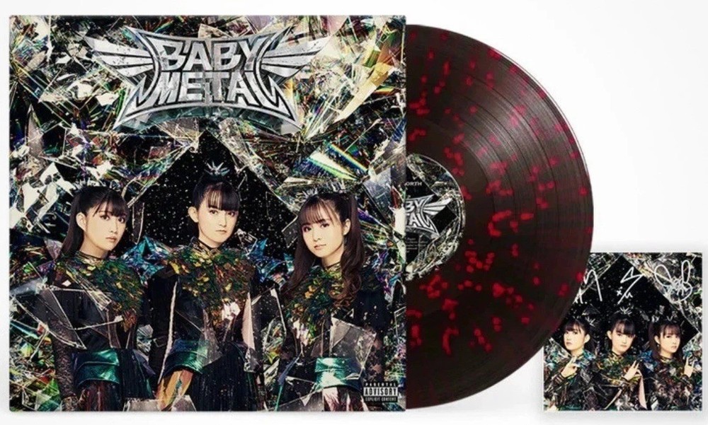 BABYMETAL – Metal Forth LP Black w/ Red Splatter Limited Edition Vinyl New