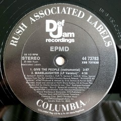 LOT – EPMD DEF JAM 3 PACK – BUSINESS AS USUAL LP – GOLD DIGGER – GIVE THE PEOPLE
