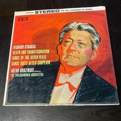 Richard Strauss, Artur Rodzinski Conducting Philharmonia Orchestra Vinyl LP