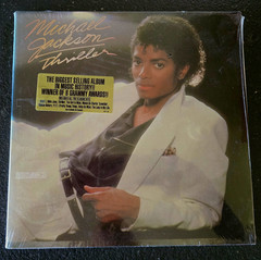 Michael Jackson Thriller 1982 SEALED Vinyl LP with Promo Sticker