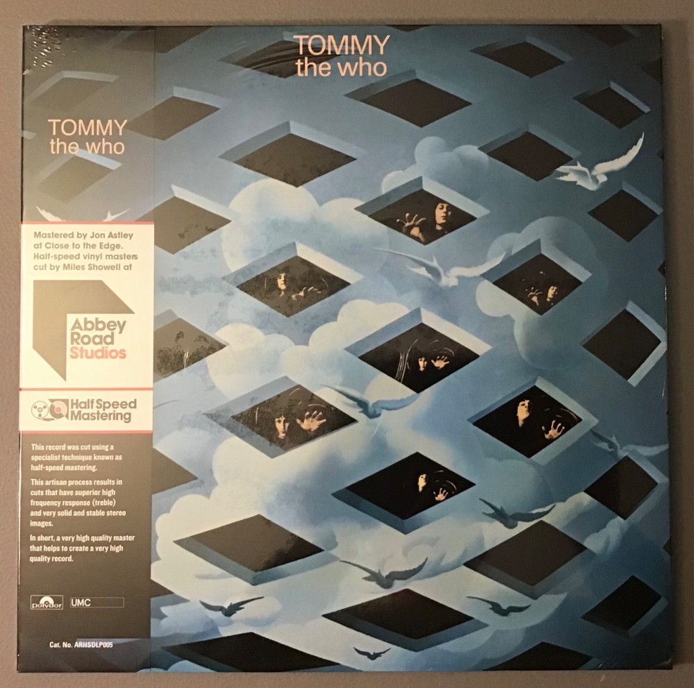 The Who – Tommy (1969) 2 LP – Half-Speed Mastering – Sealed Vinyl – 2022 Reissue