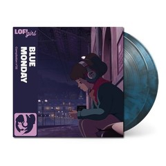 LOFI Girl Blue Monday 2xLP Chill Beats – Blue Colored Vinyl Compilation – New