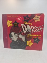 Vintage “Tommy Dorsey Starmaker on Victor Records” Box Set 4 Vinyls (1944) READ
