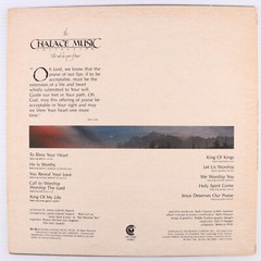 To Bless Your Heart – A Heartcry Of Worship – 1985 12″ LP Vinyl Record CRT 01080