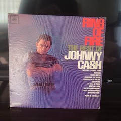 Johnny Cash Ring of Fire: Best of Johnny Cash 12″ Vinyl LP Columbia CL 2053