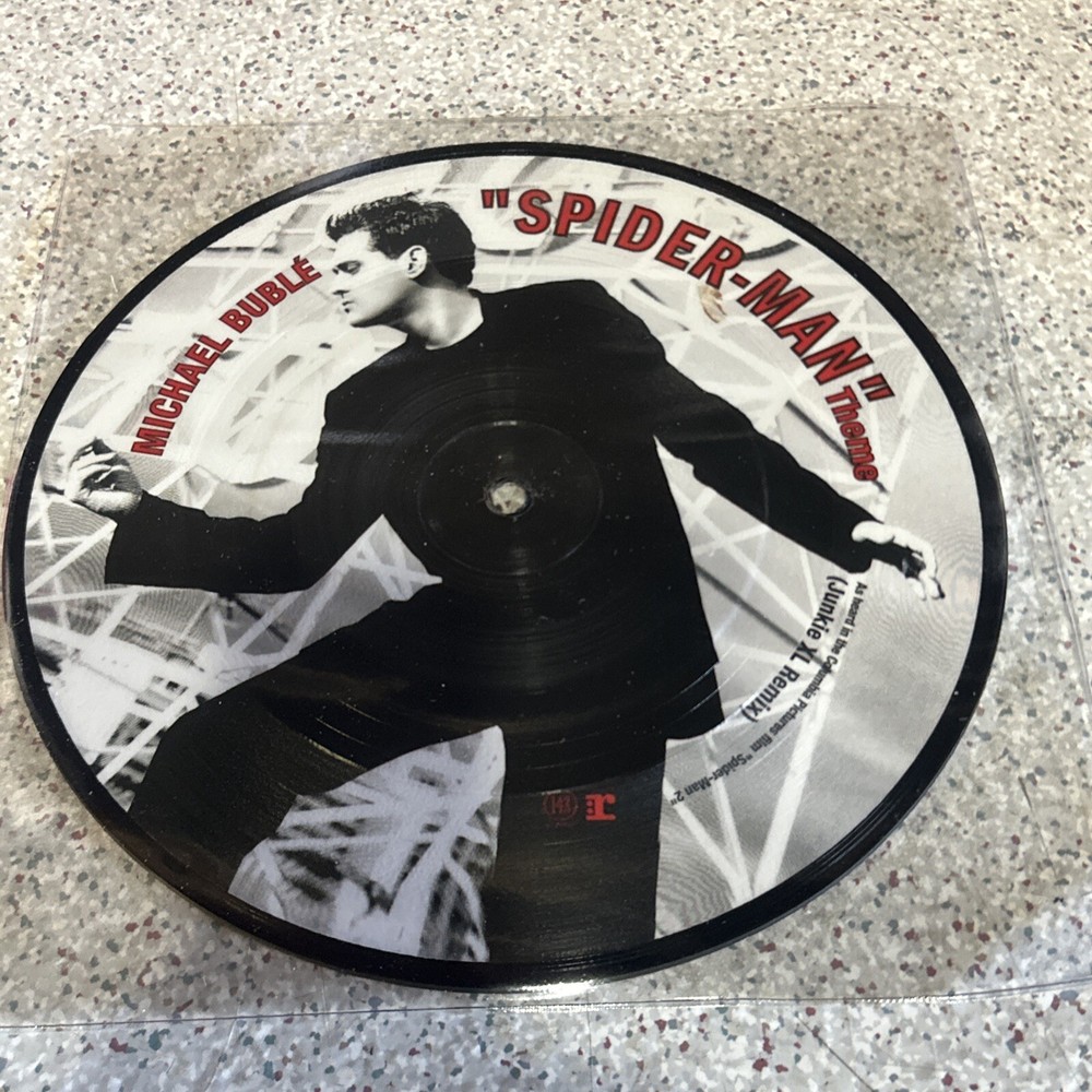 MICHAEL BUBLE Spider-Man (2004 US 2-track promotional-only 7″ vinyl PICTURE DISC