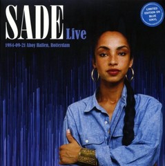 SADE “LIVE” (2 LPS) (BLUE VINYL) BRAND NEW! SEALED LP! (MINT)