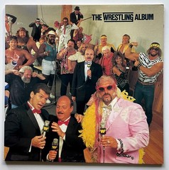 WWF Vtg 1985 THE WRESTLING ALBUM Record 1ST PRESSING Vinyl Lp WWE OG NEAR MINT!!