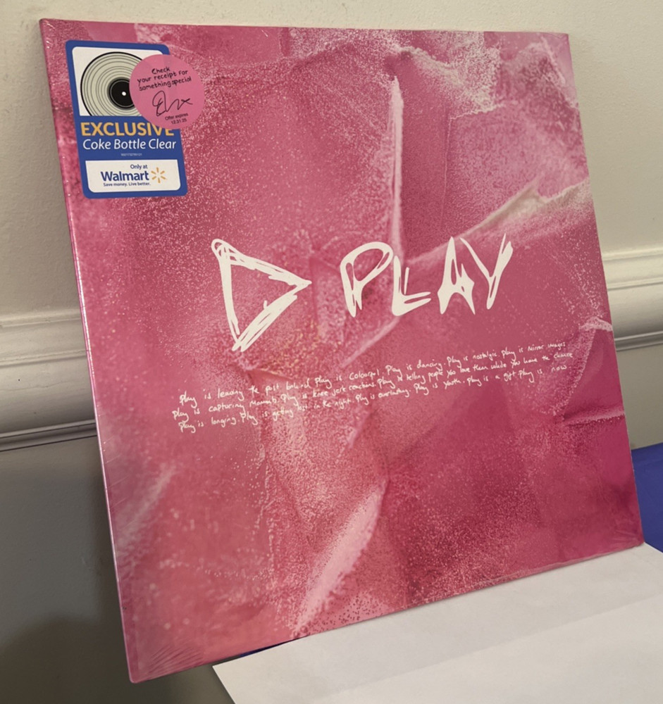 Ed Sheeran – Play Exclusive Coke Bottle Clear Vinyl LP Sealed New