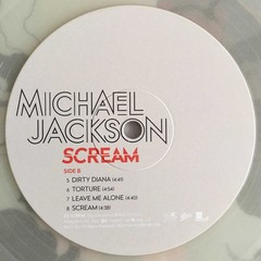 Michael Jackson – Scream (GLOW IN THE DARK + BLUE SPLATTER VINYL) – POP *SEALED/
