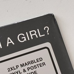 POPPY “Am I A Girl?” 2xLP rare WHITE BLACK MARBLE vinyl 2018 – SEALED with hype!
