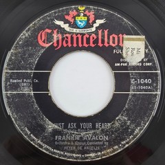Frankie Avalon – Just Ask Your Heart / Two Fools – 1959 45 rpm 7″ Single Record