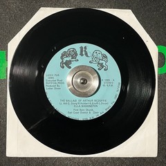ELLA WASHINGTON Ballad of Arthur McDuffie 7” K Records Miami Modern Soul Synth