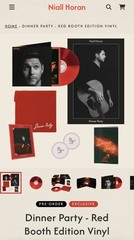 🇮🇪☘️RED BOOTH Edition NIALL HORAN Dinner Party – Vinyl Pack PRESALE 6/5