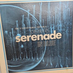 Military Serenade in Blue Box Set 3xLP 33 RPM VG+ US Air Force Recruiter Army L6