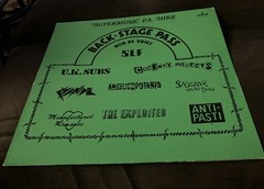 Back-Stage Pass Vinyl LP (PLP 0036) 1986 Punk Poland Import OUT OF PRINT/RARE