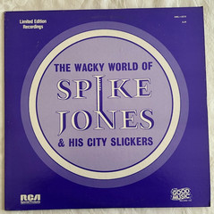 The Wacky World of Spike Jones & His City Slickers 1982 Vinyl LP Record