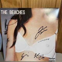 The Beaches – No Hard Feelings Vinyl “Pearlescent Blue” Signed Cover + Tote