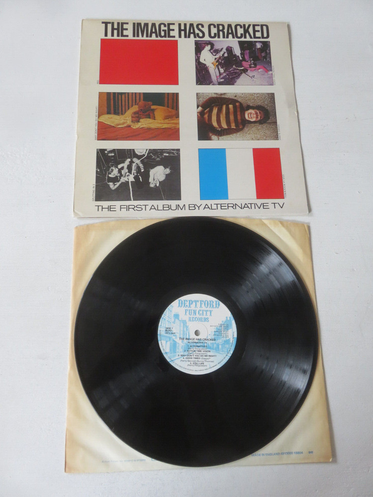 ALTERNATIVE TV The Image Has Cracked ORIGINAL 1978 UK 1ST PRESS VINYL LP DLP01