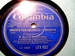 1932 Maurice Marechal LALO Cello Concerto D Minor Gaubert COLUMBIA LFX282