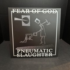 Fear Of God Pneumatic Slaughter LP Vinyl 33RPM Ecocentric Records Album Poster