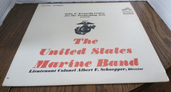 John F Kennedy Center Performing Arts Presents THE UNITED STATES MARINE BAND LP