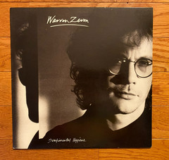 Warren Zevon – Sentimental Hygiene LP Virgin 1987 Pressing w/ Inner VG+
