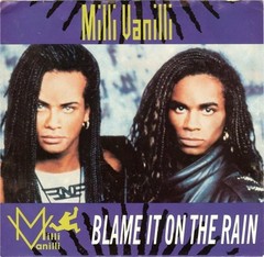 Pop Picture Sleeve 45 Milli Vanilli – Blame It On The Rain / Dance With A Devil