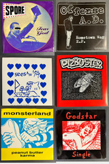You Pick Vinyl 45s INDIE PUNK METAL Flat Rate Ship Vol Discount 25%