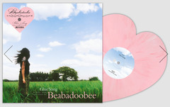 Hand #’d VV Pink Marble Heart Shaped Vinyl Glue Song Clairo Beabadoobee