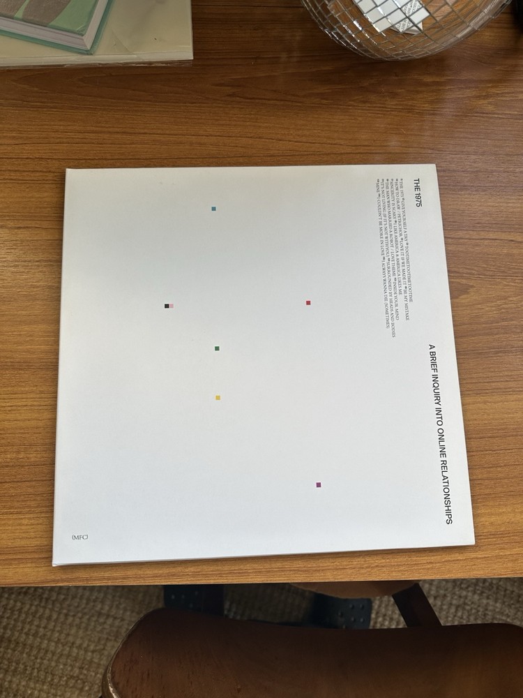 The 1975 A Brief Enquiry Into Online Relationships White Vinyl