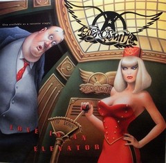 Aerosmith Love In AN Elevator UK Pressing VG+
