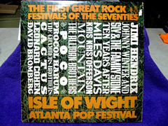 First Great Rock Festivals of The 70s – Isle Of Wight Atlanta Pop Festival 3 LP
