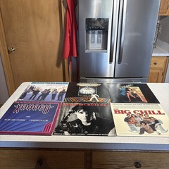 Vtg 1980s Lot of 6 Original Film Movie Soundtracks Vinyl LPs Motion Picture