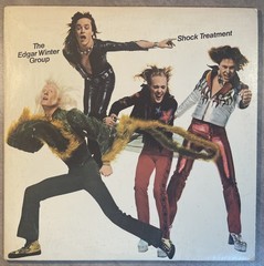 Edgar Winter Group Shock Treatment LP 1974 Epic PE 32461 VG+/VG Tested