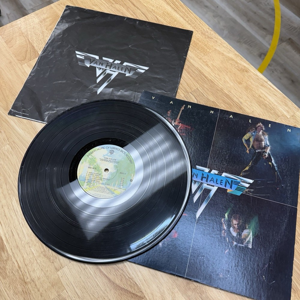 Van Halen Self Titled 1978 Vinyl LP Record Album Warner Bros