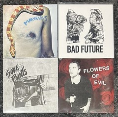 4x LP Vinyl Marvelous Darlings – Bad Future – Sore Points – Flowers Of Evil Punk
