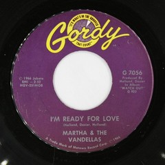 MARTHA & VANDELLAS Soul 45rpm He Doesn’t Love Her b/w I’m Ready For Love HEAR