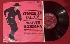Marty Robbins Gunfighter Ballads and Trail Songs Japan 1st Press 10” LP Vinyl