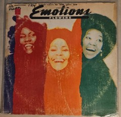 The Emotions – Flowers CBS UK PROMO LP G+ Vinyl EW&F Produced