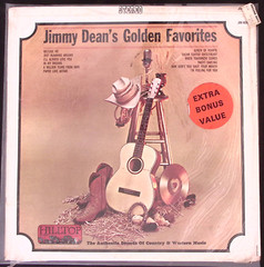 JIMMY DEAN’S GOLDEN FAVORITES HILLTOP RECORDS LP 138-14W