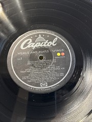 WINGS – Venus and Mars 1975 US Capitol Gatefold LP SMAS 11419 / Cleaned EX