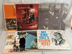 Nat King Cole Vinyl LP Lot (7 Records) – Jazz, Spanish, Soundtracks