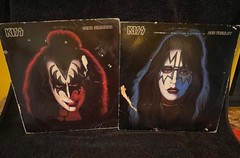 Kiss Gene simmons Ace Frehley 1978 lp